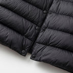 Damen Leichte Steppjacke ohne Kapuze – Regular Fit — Schwarz
