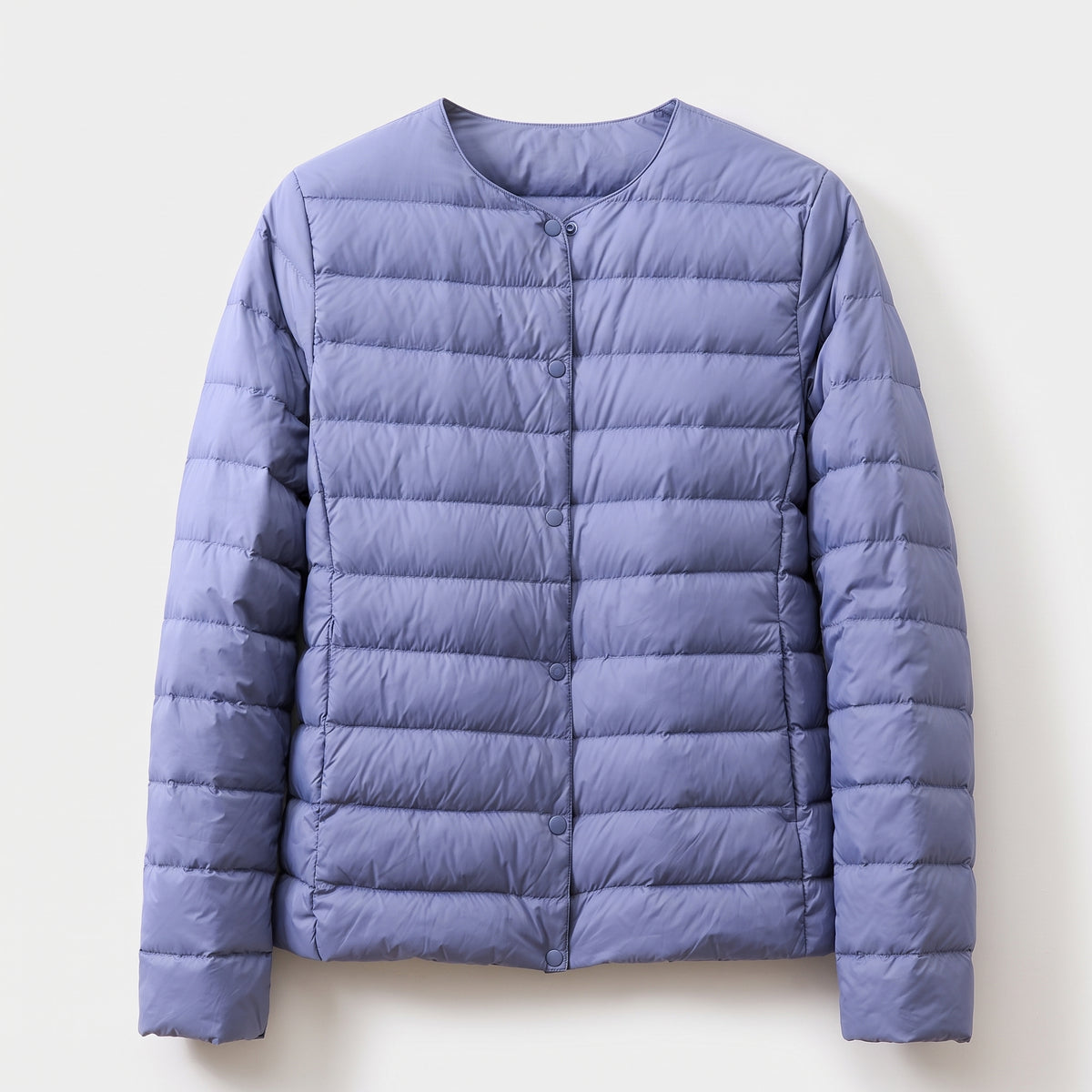 Damen Leichte Steppjacke ohne Kapuze – Regular Fit — Lavendel