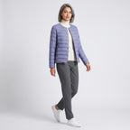 Damen Leichte Steppjacke ohne Kapuze – Regular Fit — Lavendel
