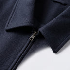 Herren Übergangsjacke mit Stehkragen – Slim Fit — Navy