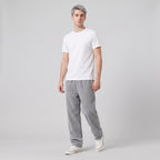 Herren Cordhose mit Kordelzug – Relaxed Fit — Grau