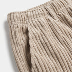 Herren Cordhose mit Kordelzug – Relaxed Fit — Khaki