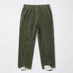 Herren Cordhose mit Kordelzug – Relaxed Fit — Grün
