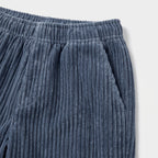 Herren Cordhose mit Kordelzug – Relaxed Fit — Blau