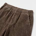 Herren Cordhose mit Kordelzug – Relaxed Fit — Brown