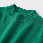Damen Woll-Rollkragenpullover aus Feinstrick – Slim Fit — Türkis