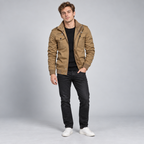 Herren Übergangsjacke mit Fleecefutter – Regular Fit — Khaki