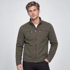 Herren Vintage-Fieldjacket mit Stehkragen – Regular Fit