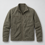 Herren Vintage-Fieldjacket mit Stehkragen – Regular Fit