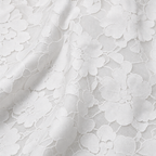 Damen Spitzen-Abendkleid für Hochzeitsgäste mit Corsage — Weiß