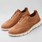Herren Sneaker Mesh Leicht Flexsohle Casual — Karamell