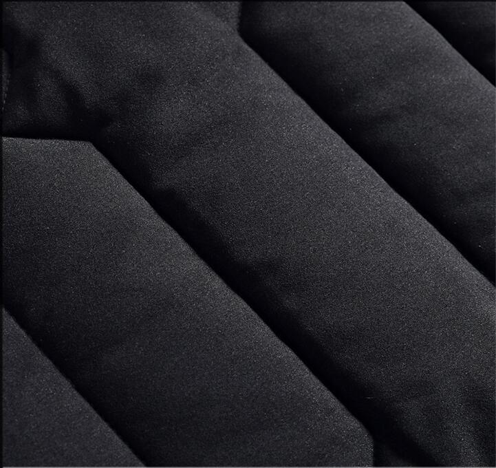Herren Wattierte Übergangsjacke mit Reißverschluss – Regular Fit