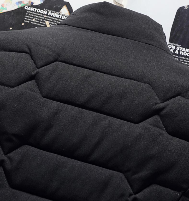 Herren Wattierte Übergangsjacke mit Reißverschluss – Regular Fit