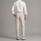 Herren Bundfaltenhose mit geradem Bein – Regular Fit