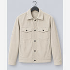 Herren Cord Overshirt Regular Fit Workwear Brusttaschen